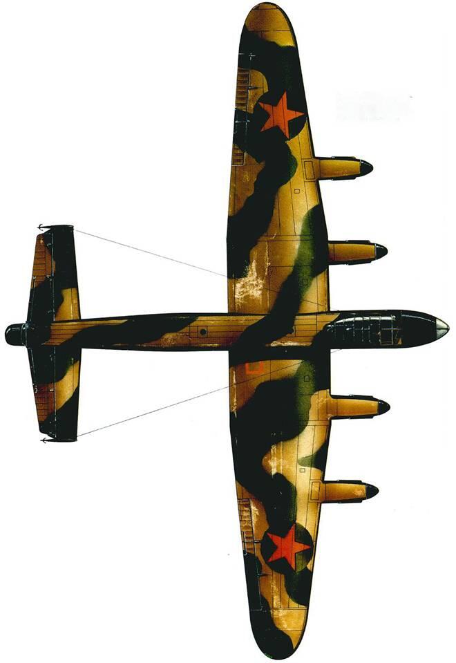Lancaster BMkl переделан ный в транспортный самолет 1В трао ВВС Беломорской - фото 5