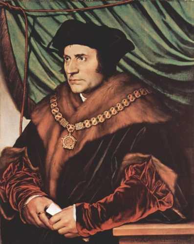 Thomas More 07021478 06071535 zeichnung Hans Holbein d J Томас Мор - фото 1