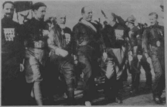 МУССОЛИНИ пришел к власти пешкомЗнаменитый поход на Рим итальянских фашистов - фото 6