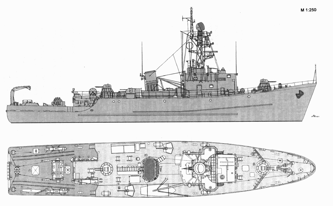 ТЩК пр 266 после модернизации связанной с заменой РЛС Нептун на РЛС Дон и - фото 8