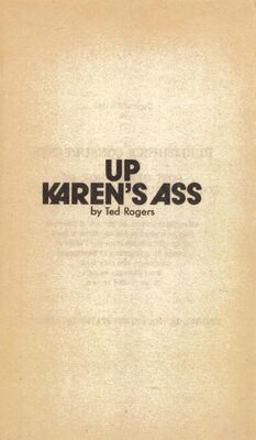 Ted Rogers Up Karen's ass