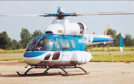Второй прототип вертолета Ансат после доработки конструкции достигал скорости - фото 5