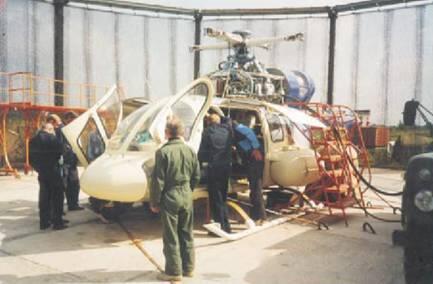 Наземные испытания первого прототипа вертолета Ансат на летноиспытательной - фото 7