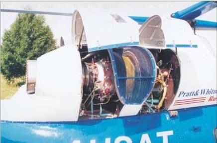 Двигатель фирмы Pratt Whitney PW206 установленный на вертолете Ансат - фото 8