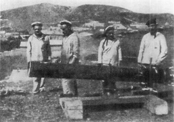 Минный аппарат для стрельбы на суше Отряд миноносцев в ПортАртуре - фото 75