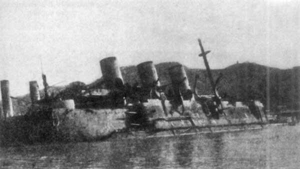 Крейсер Паллада затопленный у берегов ПортАртура Морякидесантники в - фото 67