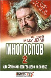 Андрей Максимов: Многослов-2, или Записки офигевшего человека