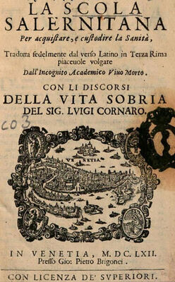 Корнаро Луиджи Как Жить 100 Лет, или Беседы о Трезвой Жизни Рассказ о себе самом Луиджи Корнаро (1464-1566 гг.)