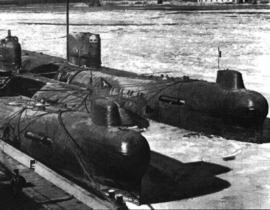 Атомные подводные лодки проект 659Т EchoI class и проект 671 VictorI - фото 91