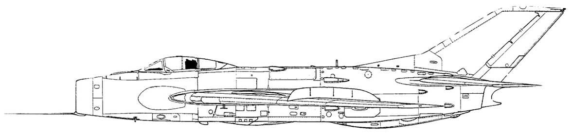 Доработанный СМ92 ставший прототипом МиГ19 Вооружение не установлено - фото 133