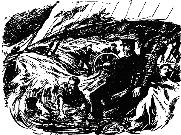 Моряки изо всех сил сопротивлялись напору рухнувшей сверху воды Капитан - фото 4
