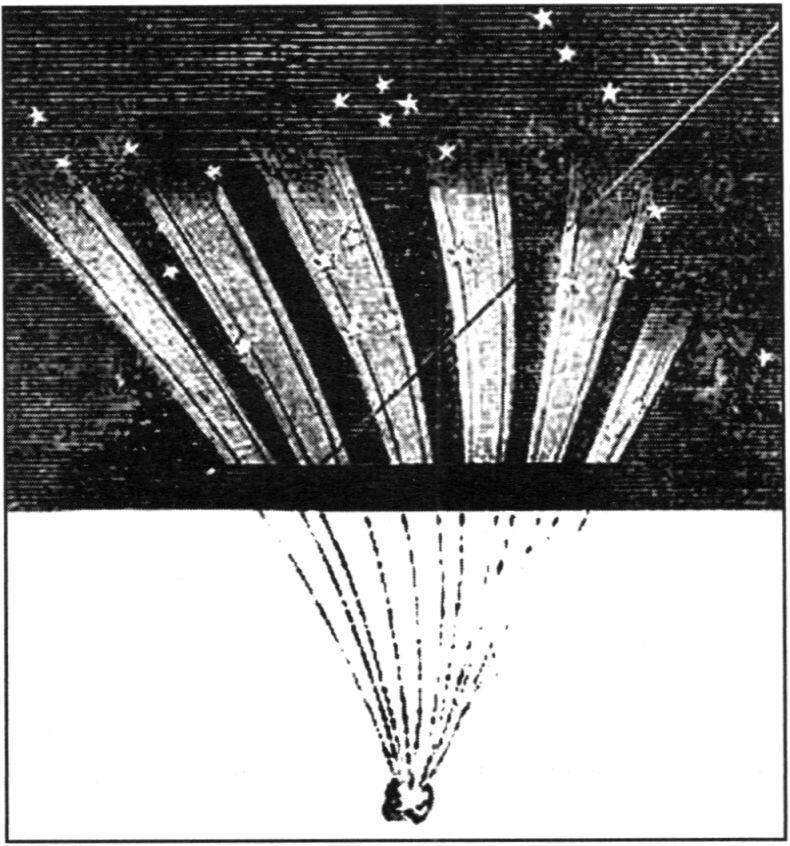 Комета 1744 по рисунку Шезо Не оставалось ни малейшего сомнения что это - фото 8