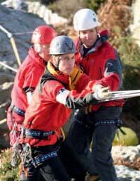 Training with mountain rescue in Snowdonia He was tempted by the service but - фото 65