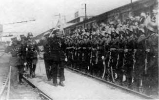 Во время визита эсминца Войков в Мемель Клайпеда 1821 августа 1929 г - фото 4