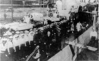 Во время визита эсминца Войков в Мемель Клайпеда 1821 августа 1929 г - фото 5