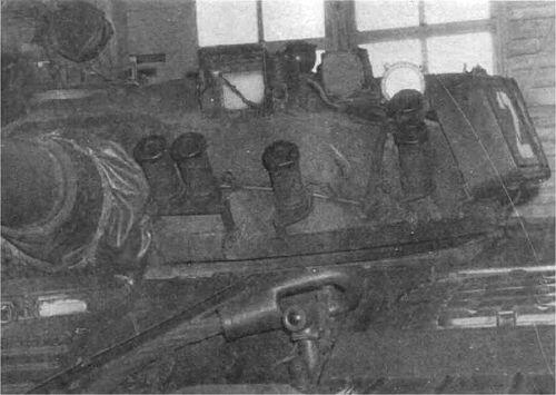 Установка прицелов наводчика Командирская башенка с пулеметом на Т80 и Т80Б - фото 11