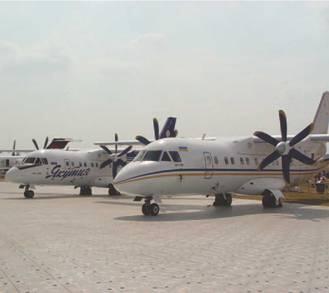 Сразу два региональных турбовинтовых самолета Ан140 стали участниками нынешней - фото 7