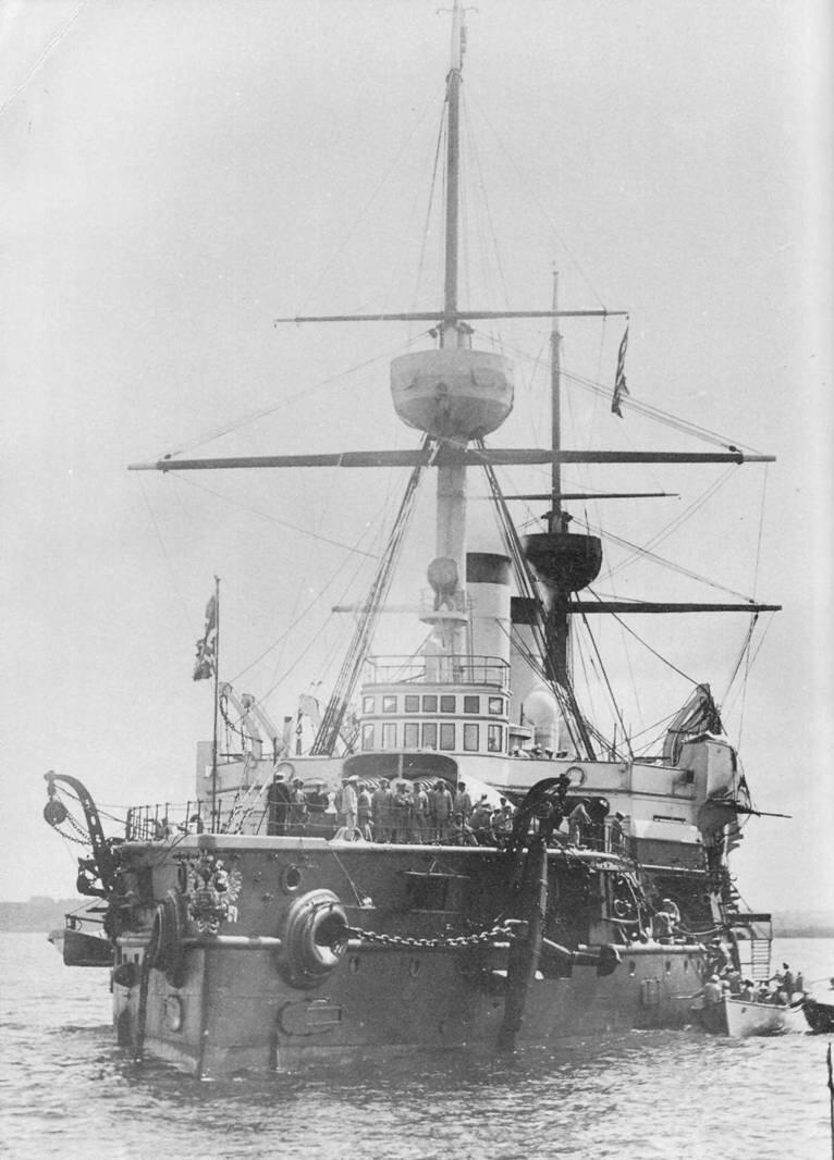 14 июля 1887 г Корпус броненосца Император Александр II спущен на воду - фото 39