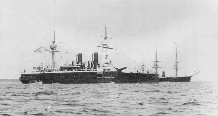 В составе Практического отряда 1892 г фото внизу и слева Якорная - фото 47