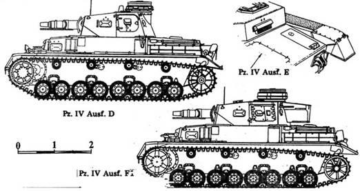 Pz IV Ausf H в зимнем камуфляже Россия 194344 гг Экипаж танка Pz IV - фото 99