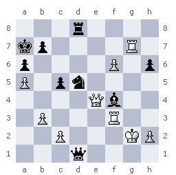 Капабланка играл черными Его ход Последовало 1 Кe3 2 Крh3 Лd5 3 Лf4 - фото 1