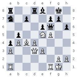 20 f5 e6 Красивый ответ Все ходы черных вынужденны 20 b5 c4 - фото 89
