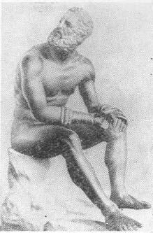 Бронзовая статуя боксёра I в до н э В Древнем Риме больше других - фото 1