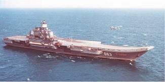 В конце марта тяжелый авианесущий крейсер Северного флота ВМФ России Адмирал - фото 2