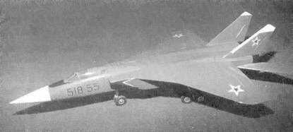 Изделие 51Н55 представляло собой МиГ25 с новым крылом и сдвоенными колесны - фото 3