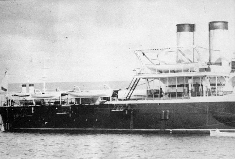 Броненосный корабль Чесма в кампании 1890 г Георгий Победоносец после - фото 66