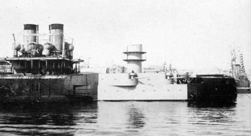 Броненосец Чесма с встроенным отсеком борта линейного корабля типа - фото 80