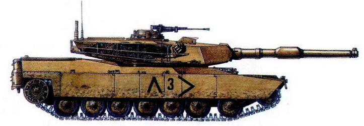 Основной боевой танк М1А1 Абрамс США - фото 82
