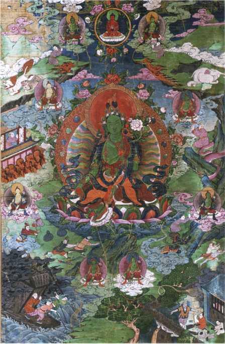 Тибетские иконы танки сыграли значительную роль в распространении буддизма - фото 175