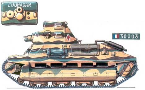 Легкий танк FCM36 Ураган 7й танковый батальон 503го танкового полка - фото 14