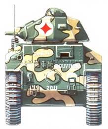 Средний танк D2 Бувинэ 19й танковый батальон 4й французской танковой - фото 17