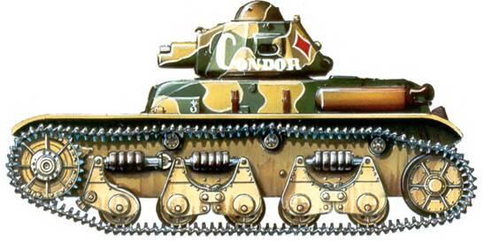Легкий танк R35 17й танковый батальон Франция май 1940 года Легкий танк - фото 25