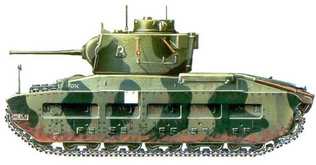 Тяжелый пехотный танк Mk II Матильда II 7й королевский танковый полк 1940 - фото 42