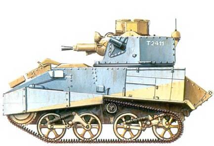 Легкий танк Mk VIB 1й королевский танковый полк 7й английской танковой - фото 53