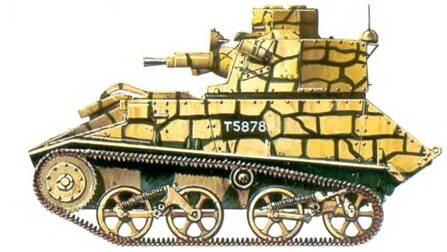 Легкий танк Mk VIB Отдельный танковый эскадрон Мальта 1941 год Большинство - фото 55