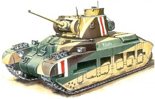 Тяжелый пехотный танк Матильда И 7й королевский танковый полк Северная - фото 56