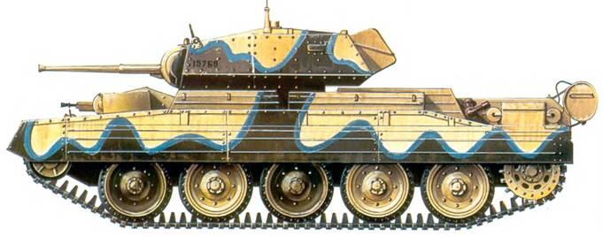 Крейсерский танк Крусейдер I 22я танковая бригада Северная Африка - фото 72