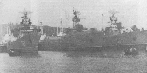 МПК Черноморского флота на консервации в Очакове 1989 г МПК68 зав 813 - фото 6