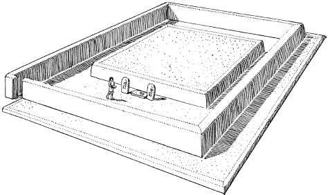 Рис 1 Типичная царская мастаба Раннего архаического периода Реконструкция - фото 1