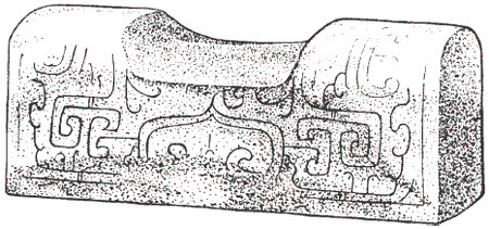 Рис 4 Подголовник нефрит обнаружен в гробнице принадлежавшей вероятно - фото 4