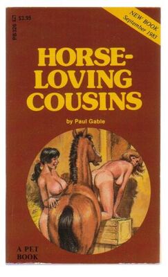 Paul Gable Horse-loving cousins