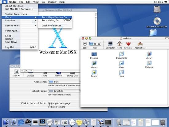 Mac OS X с интерфейсом Aqua Но интерфейс Aqua вместе с Quartz стал причиной - фото 4