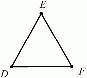 Рис 19 DEF равносторонний DE EF DF Высотой треугольника опущенной - фото 19