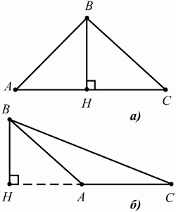 Рис 20 ВН высота в треугольнике ABC ВН АС Биссектрисой треугольника - фото 20