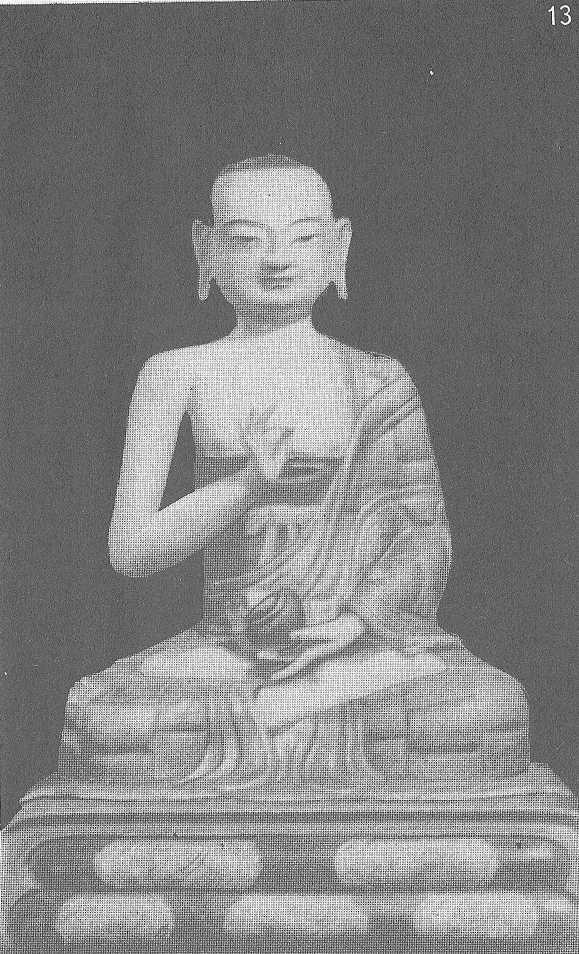Архат ученик Будды Деревянная скульптура из коллекции Агинского дацана - фото 17