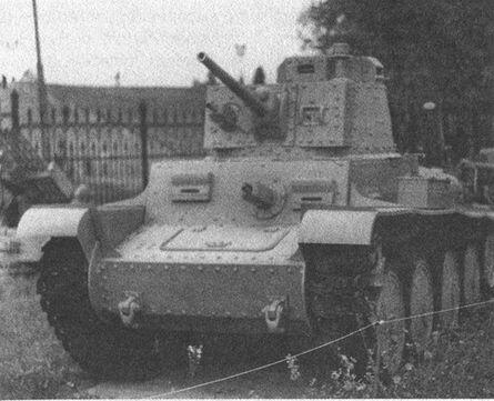 Немецкий танк Pz38t в экспозиции Центрального музея Великой Отечественной - фото 5
